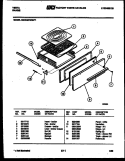 Part Location Diagram of 3204669 Frigidaire WHITE, MODEL 7048812, 7078813, 7058813