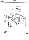 CONTROL PARTS Diagram and Parts List for FAC082G7A4  Frigidaire Air Conditioner