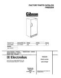 COVER Diagram and Parts List for GFU17F5AW3  Gibson Freezer