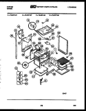 LOWER BODY PARTS Diagram and Parts List for 72-3977-00-08  Tappan Range
