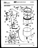 Part Location Diagram of 3205029 Frigidaire COVER-TUB