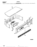 CONTROL PANEL Diagram and Parts List for FEB556CETA  Frigidaire Wall Oven