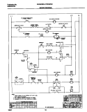 WIRING DIAGRAM Diagram and Parts List for FEF357CESE  Frigidaire Range