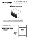 COVER Diagram and Parts List for WAL123Y1A2  Frigidaire Air Conditioner