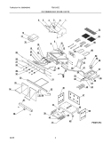 UNIT Diagram and Parts List for FD27LKEC  Frigidaire Grill