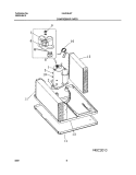 Part Location Diagram of 309603108 Frigidaire COMPRESSOR-GOLDSTAR