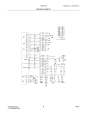 WIRING SCHEMATIC Diagram and Parts List for LEVM30FE  Frigidaire Microwave
