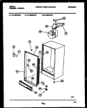 CABINET PARTS Diagram and Parts List for FV16M2WXFD  Gibson Freezer