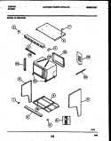 CONTROL PANEL Diagram and Parts List for 77-4950-00-04  Tappan Microwave Oven Combo