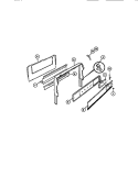 BACKGUARD Diagram and Parts List for CGC3M6DXD  Gibson Range