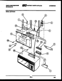 BODY AND INSTALLATION PARTS Diagram and Parts List for KM777NXM  Frigidaire Microwave