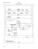WIRING SCHEMATIC Diagram and Parts List for FEFS66DSB  Frigidaire Range