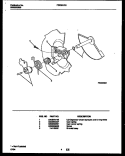 CAM Diagram and Parts List for FDR251RBR0  Frigidaire Dishwasher