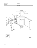 CONTROLS Diagram and Parts List for GAL103K1A1  Gibson Air Conditioner