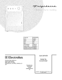 COVER Diagram and Parts List for GCGR1042FS0  Frigidaire Dryer