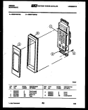 CONTROL PARTS Diagram and Parts List for OM08P7NWHA  Gibson Microwave