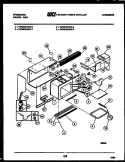UPPER BODY PARTS Diagram and Parts List for GPM638BDL8  Frigidaire Range