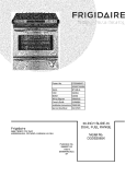 COVER Diagram and Parts List for CGDS3065KF5  Frigidaire Range