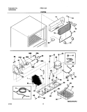 SYSTEM Diagram and Parts List for FRT21C5AQ3  Frigidaire Refrigerator