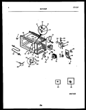 FUNCTIONAL PARTS Diagram and Parts List for MCT1390P3  Frigidaire Microwave