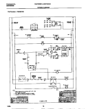 WIRING DIAGRAM Diagram and Parts List for MGF355CESC  Frigidaire Range