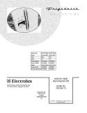 COVER Diagram and Parts List for FSC23F7DW0  Frigidaire Refrigerator