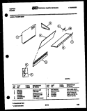 SPLASHER CONTROL Diagram and Parts List for 72-2547-00-07  Tappan Range