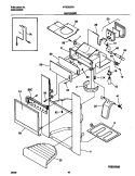 ICE DISPENSER Diagram and Parts List for FRS26ZPHD3  Frigidaire Refrigerator