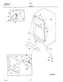 Part Location Diagram of 216294300 Frigidaire GRILLE/KICKPLATE