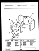 ELECTRICAL PARTS Diagram and Parts List for MAC053P7A1  Frigidaire Air Conditioner