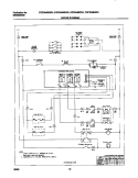 WIRING DIAGRAM Diagram and Parts List for FGF354BGWB  Frigidaire Range