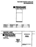 COVER Diagram and Parts List for FRT20NGCD7  Frigidaire Refrigerator