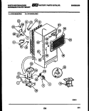 SYSTEM AND AUTOMATIC DEFROST PARTS Diagram and Parts List for RTG163GCH3C  Frigidaire Refrigerator