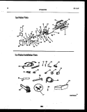 ICE MAKER AND INSTALLATION PARTS Diagram and Parts List for FPGS21TISW0  Frigidaire Refrigerator