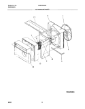 AIR HANDLING PARTS Diagram and Parts List for GAS183K2A2  Gibson Air Conditioner
