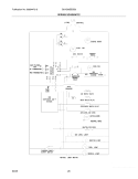 WIRING SCHEMATIC Diagram and Parts List for GLHS66EESB9  Frigidaire Refrigerator