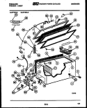 Part Location Diagram of 152682A Frigidaire KEY