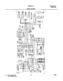 WIRING DIAGRAM Diagram and Parts List for FRS26KF7AB4  Frigidaire Refrigerator
