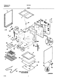 Part Location Diagram of 316216504 Frigidaire HINGE