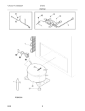 SYSTEM Diagram and Parts List for ST09G3  Electrolux Freezer