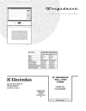 COVER Diagram and Parts List for GLEB30M9FBD  Frigidaire Microwave Oven Combo