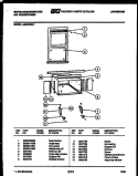 CABINET AND INSTALLATION PARTS Diagram and Parts List for AS226N2K1  Frigidaire Air Conditioner