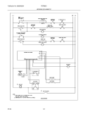 WIRING SCHEMATIC Diagram and Parts List for FEFB68CBC  Frigidaire Range