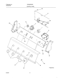Part Location Diagram of 134049700 Frigidaire TIMER-W/PWR SPIN