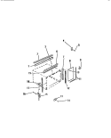 WINDOW MOUNTING PARTS Diagram and Parts List for SH418C2SA  Kelvinator Air Conditioner