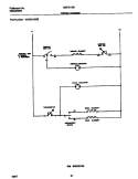 WIRING DIAGRAM Diagram and Parts List for MEF311SBWG  Frigidaire Range