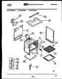 BODY PARTS Diagram and Parts List for 30-2139-23-05  Tappan Range