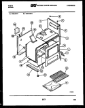 BODY PARTS Diagram and Parts List for VP21AW3  Tappan Range