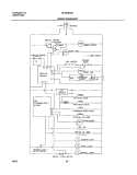 WIRING SCHEMATIC Diagram and Parts List for GLHS264ZAW4  Frigidaire Refrigerator