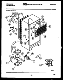 SYSTEM AND AUTOMATIC DEFROST PARTS Diagram and Parts List for FPCI19TFL1  Frigidaire Refrigerator